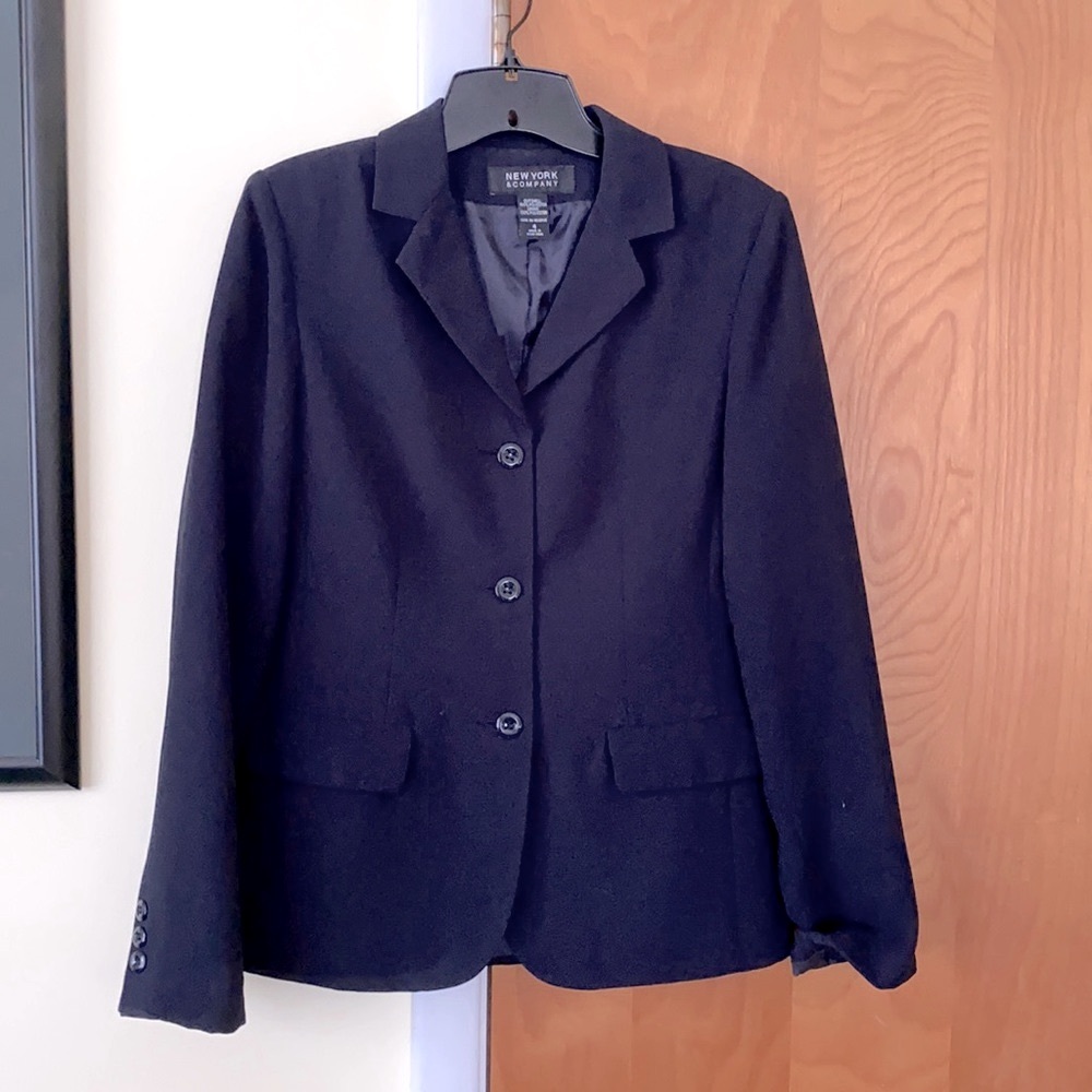 New York & Co blazer in dark navy